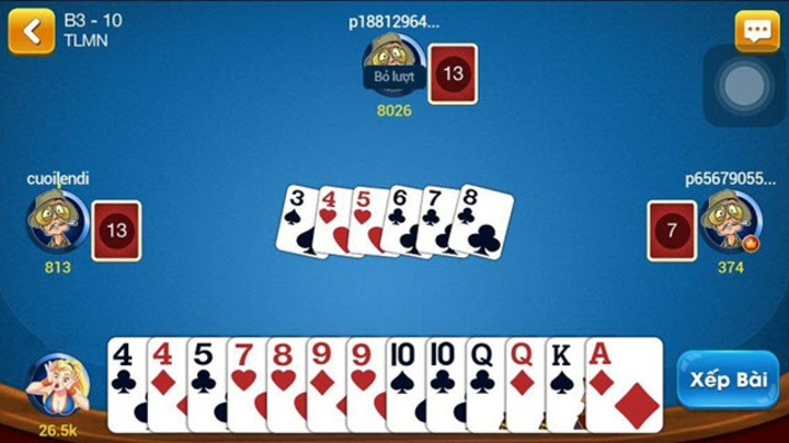 Tổng quan về game bài Tiến lên miền nam