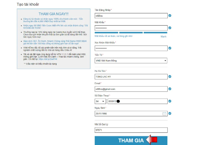 Tại sao cần phải  Đăng Ký Tài Khoản Tiến lên miền nam?