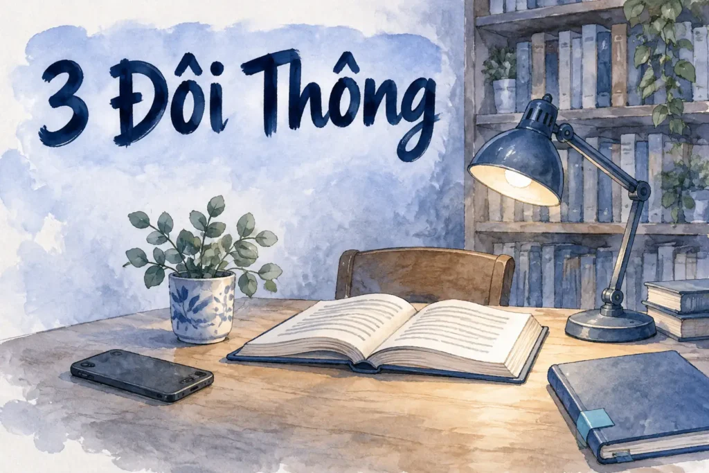 3 đôi thông