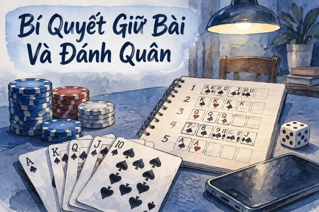 Nhiều người chơi nghĩ rằng Tiến Lên Miền Nam chỉ đơn thuần là trò chơi may rủi - Bí quyết giữ bài và đánh quân trong Tiến
