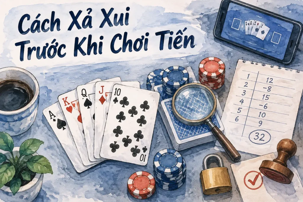 Cách xả xui trước khi chơi Tiến Lên Miền Nam giúp đổi vận tức thì