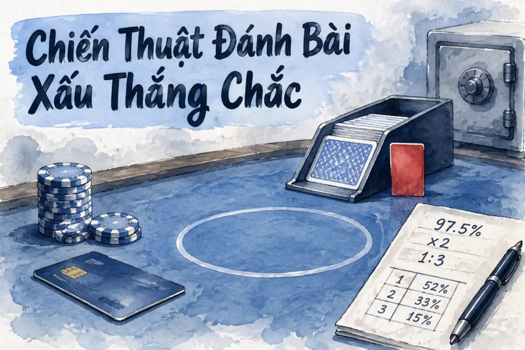 Chiến thuật đánh bài xấu thắng chắc trong Tiến Lên Miền Nam