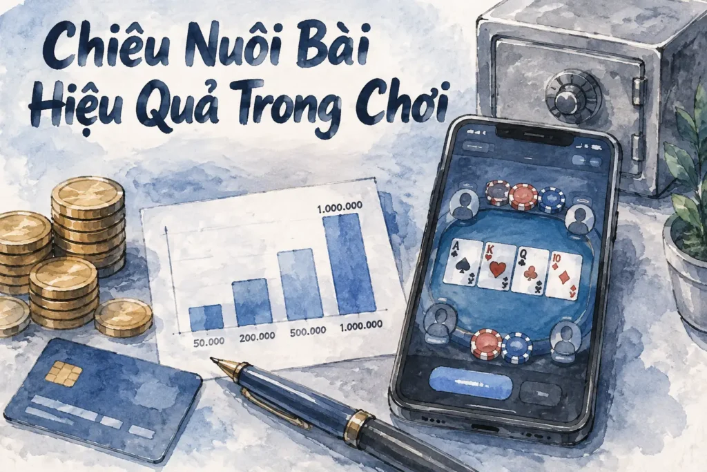 Chiêu nuôi bài hiệu quả trong chơi game Tiến Lên Miền Nam