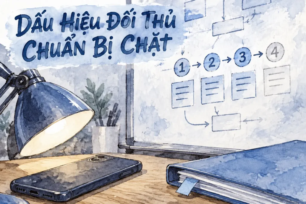 Dấu hiệu đối thủ chuẩn bị chặt bài mà anh em cần biết