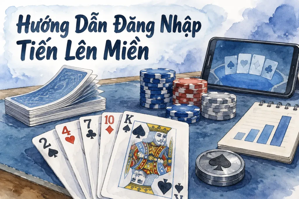 Hướng Dẫn Đăng Nhập Tiến lên miền nam cho tân binh mới