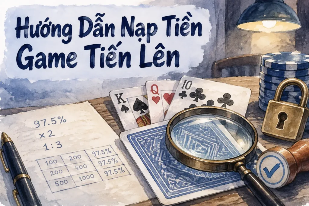 Hướng Dẫn Nạp tiền game Tiến lên miền nam trong vòng 1 phút 30 giây