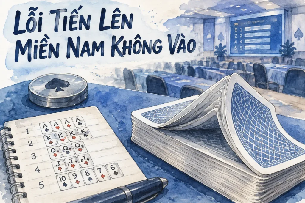 Lỗi Tiến lên miền nam Không Vào Được