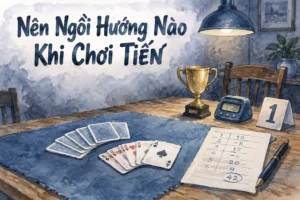 Nên ngồi hướng nào khi chơi Tiến Lên Miền Nam để dễ thắng hơn