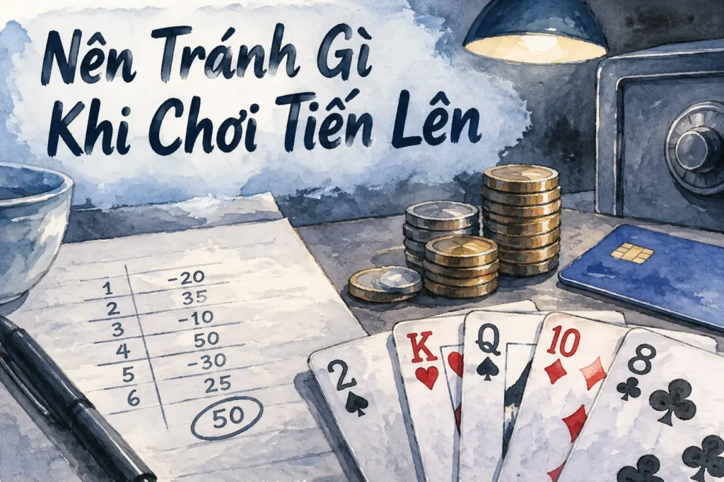Nên tránh gì khi chơi Tiến Lên Miền Nam để không bị thua