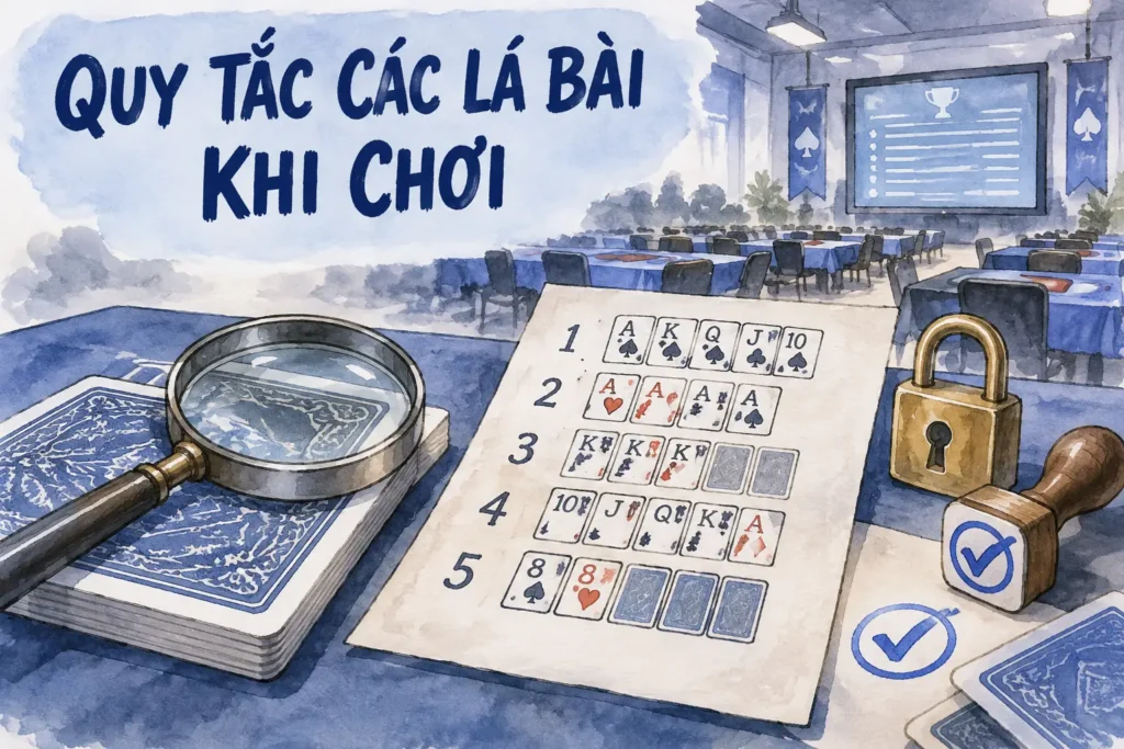 Quy tắc các lá bài khi chơi Tiến Lên Miền Nam online cần biết